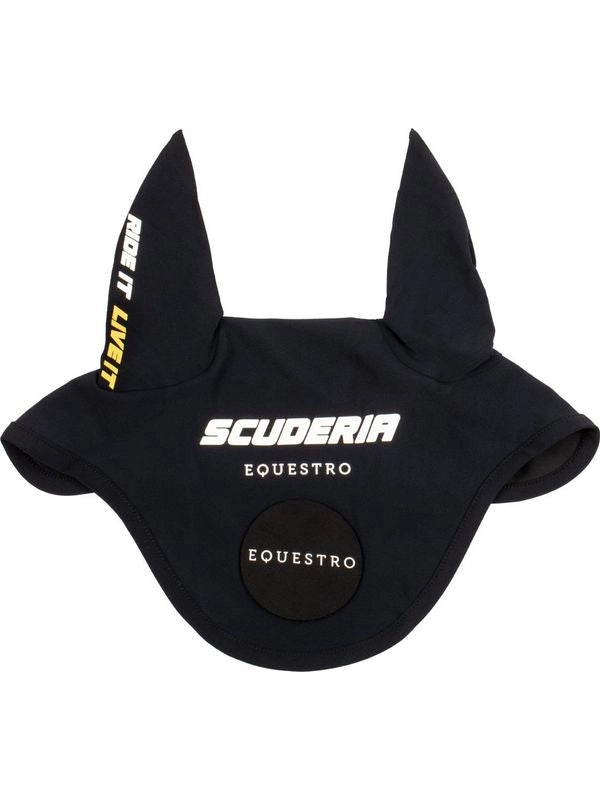 Cuffietta tessuto tecnico con patch Scuderia Equestro