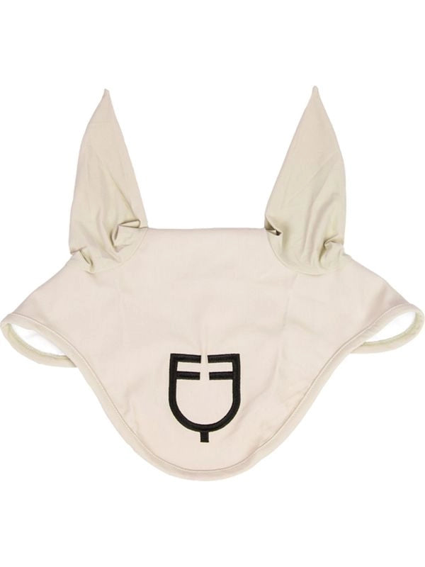 Cuffietta in tessuto tecnico elasticizzato con logo