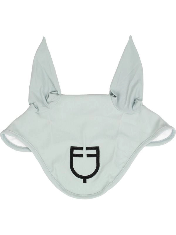 Cuffietta in tessuto tecnico elasticizzato con logo