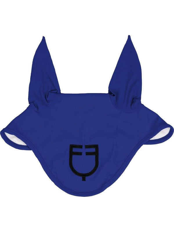 Cuffietta in tessuto tecnico elasticizzato con logo