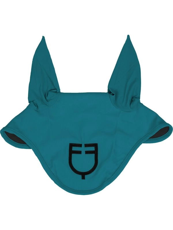 Cuffietta in tessuto tecnico elasticizzato con logo
