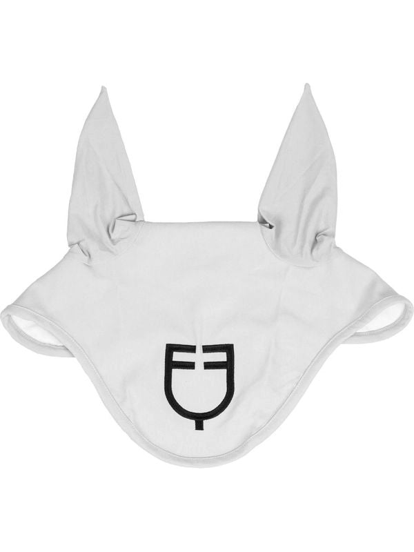 Cuffietta in tessuto tecnico elasticizzato con logo