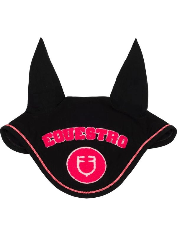 Cuffietta in tessuto tecnico con logo su patch in spugna