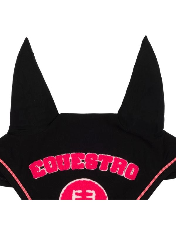 Cuffietta in tessuto tecnico con logo su patch in spugna