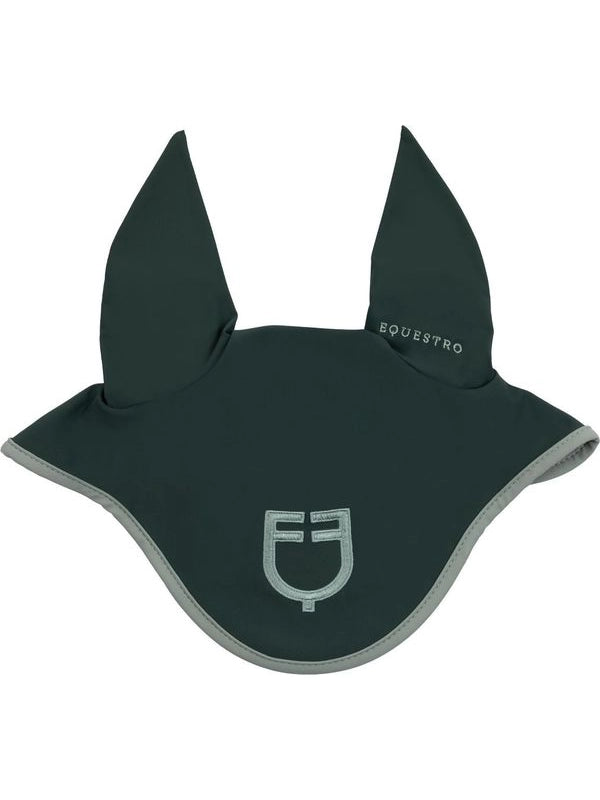 Cuffietta in tessuto tecnico con finiture a contrasto