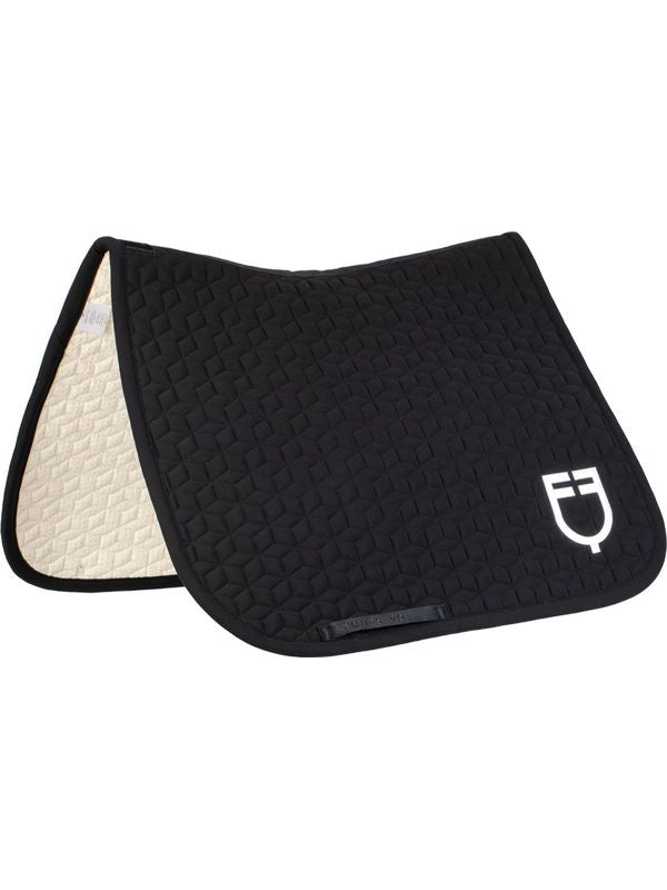 Sottosella dressage con trapuntatura a cubi