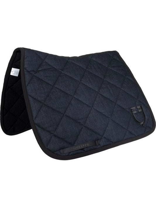 Sottosella dressage in tessuto tecnico effetto denim