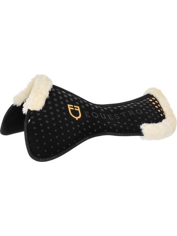 Compensatore sella in memory foam con grip e lana sintetica
