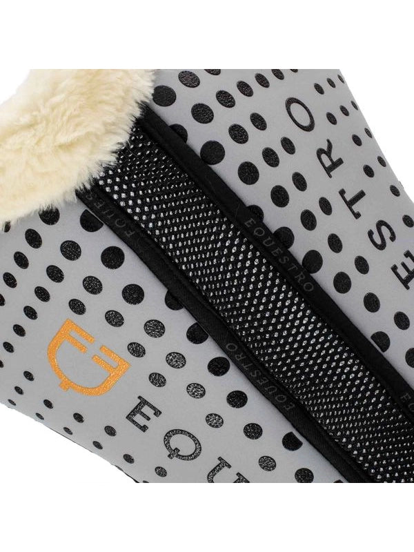 Compensatore sella in memory foam con grip e lana sintetica