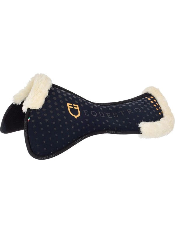 Compensatore sella in memory foam con grip e lana sintetica