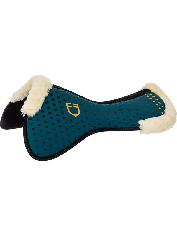 Compensatore sella in memory foam con grip e lana sintetica
