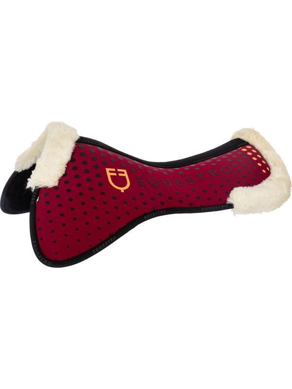 Compensatore sella in memory foam con grip e lana sintetica