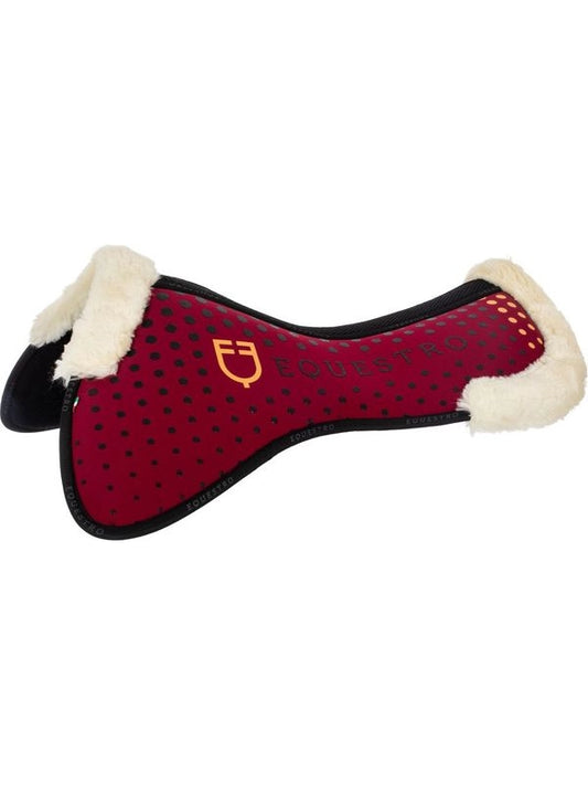 Compensatore sella in memory foam con grip e lana sintetica
