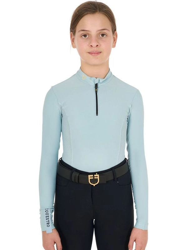 Base layer bambina a manica lunga da allenamento