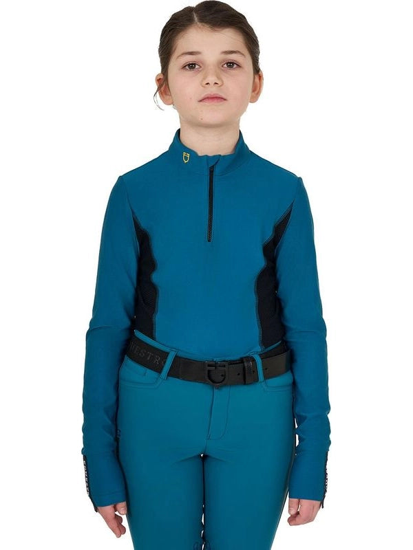 Base layer bambina a manica lunga da allenamento
