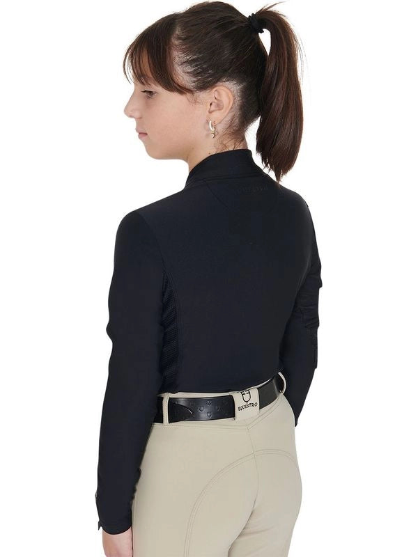 Base layer bambina a manica lunga da allenamento