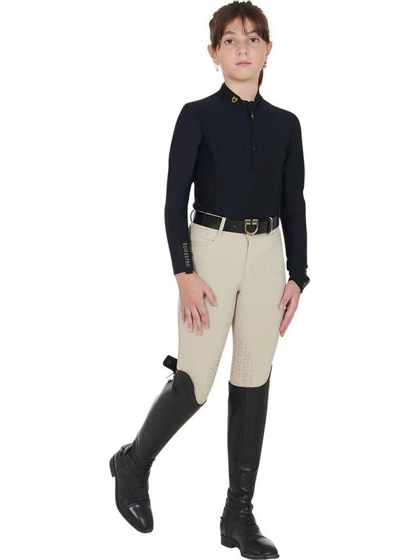 Base layer bambina a manica lunga da allenamento