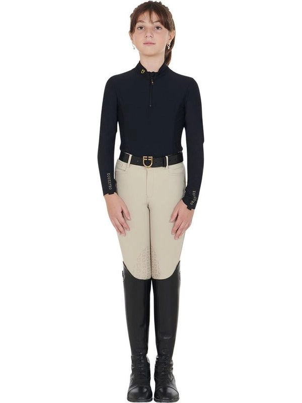 Base layer bambina a manica lunga da allenamento