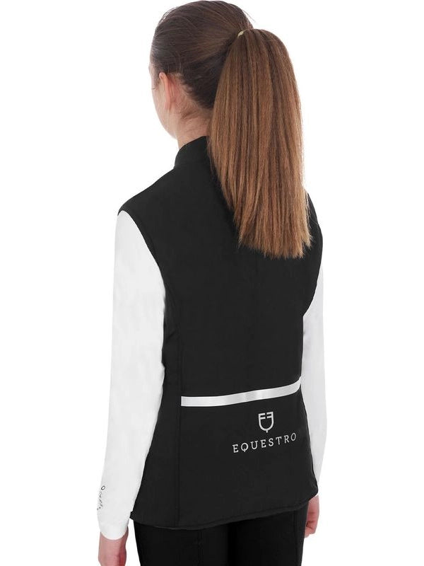 Smanicato bambina slim fit in tessuto tecnico