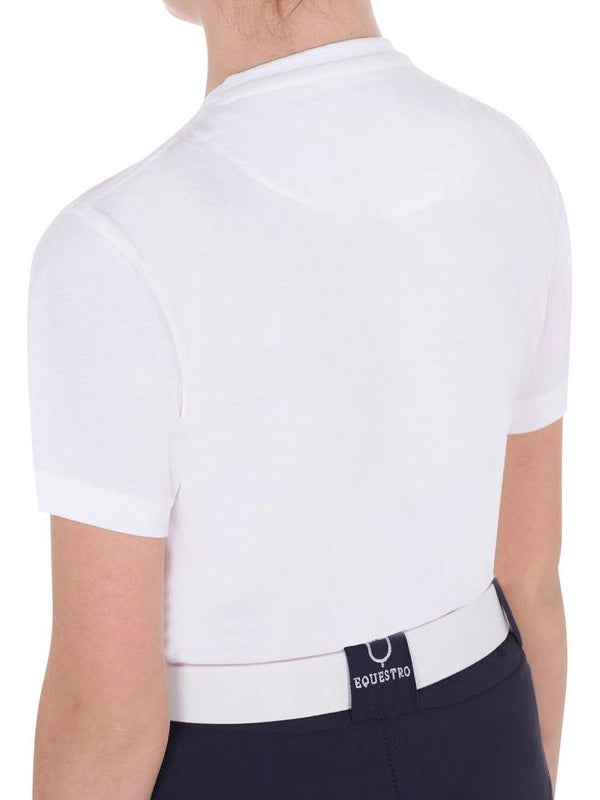 T-shirt bambina slim fit stampa Jump