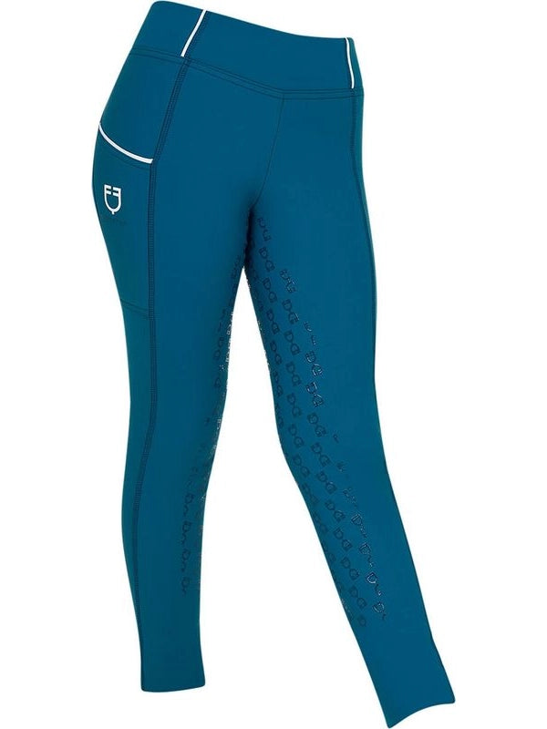 Leggings da bambina con fodera in pile