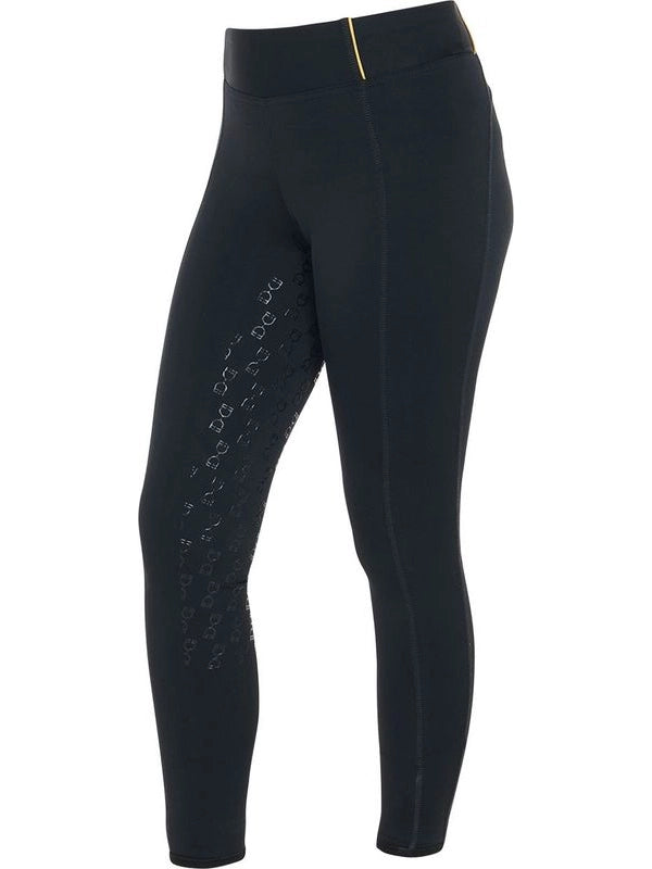 Leggings da bambina con fodera in pile