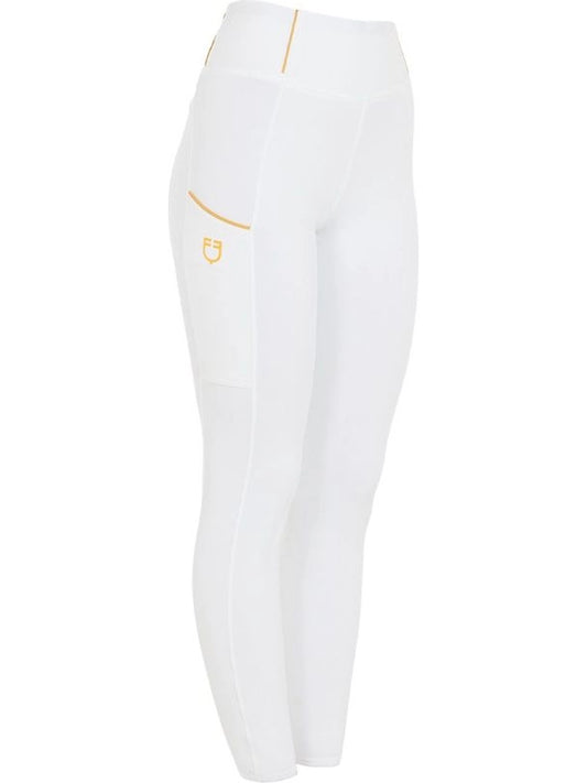 Leggings da bambina con fodera in pile