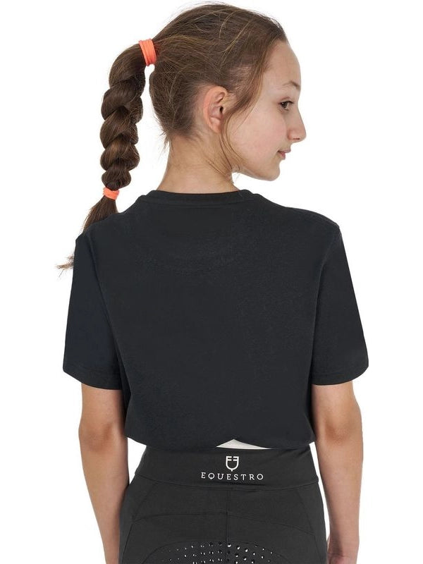 T-shirt bambina Ride On in cotone