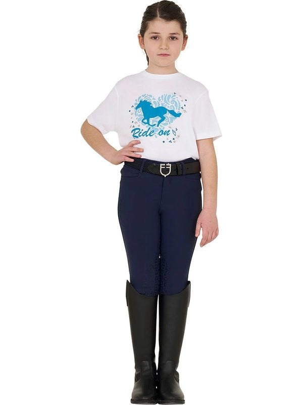 T-shirt bambina Ride On in cotone