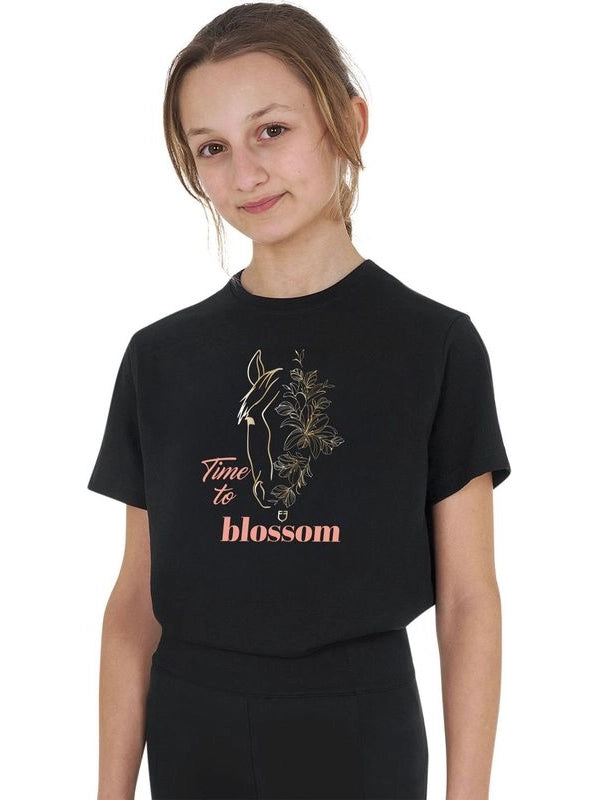 T-shirt bambina Time to Blossom in cotone