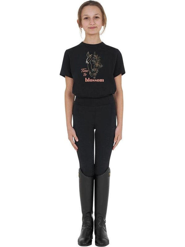 T-shirt bambina Time to Blossom in cotone