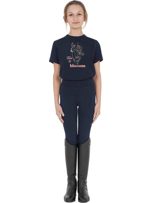 T-shirt bambina Time to Blossom in cotone