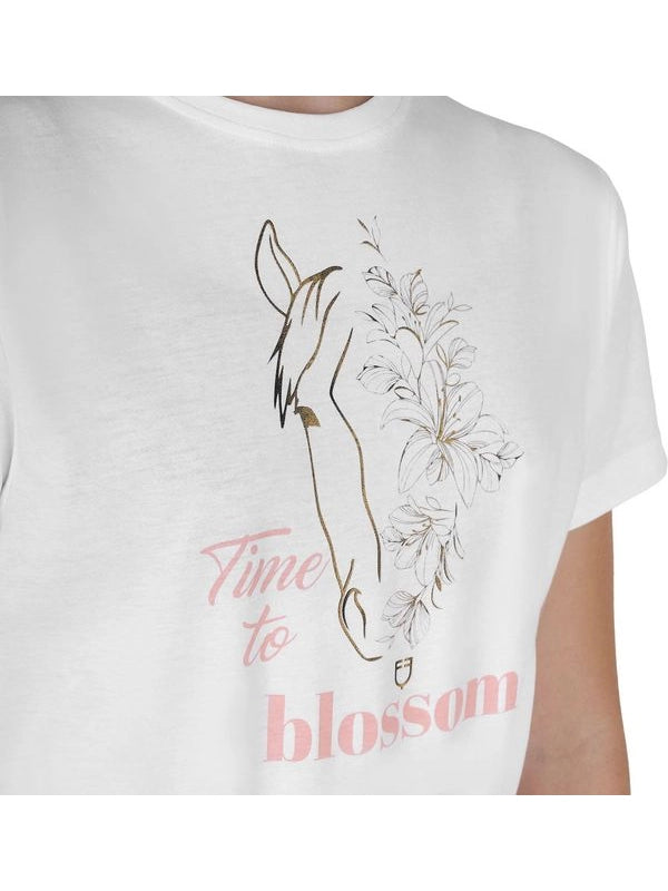 T-shirt bambina Time to Blossom in cotone