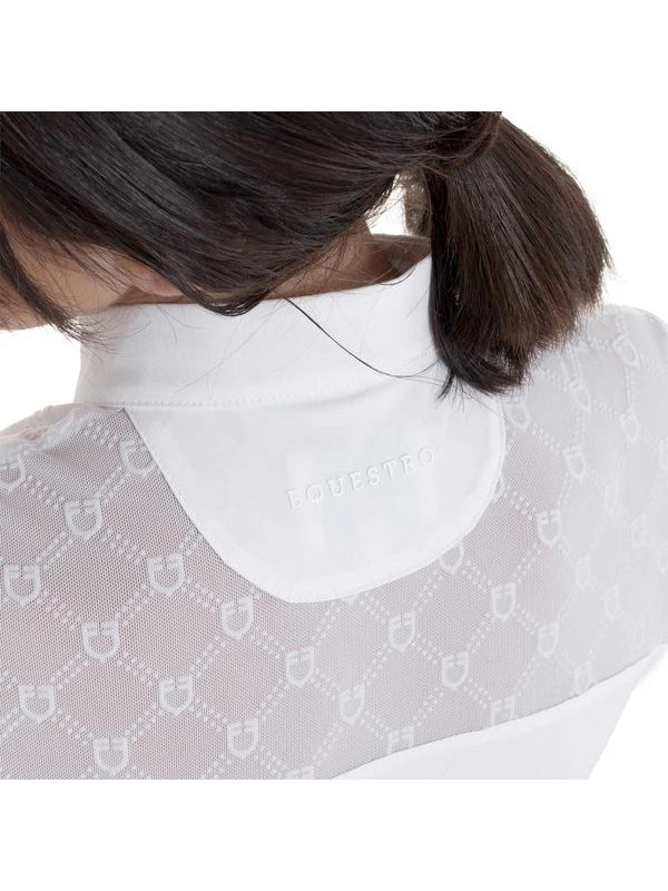 Polo da concorso bambina con tulle