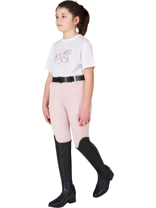 T-shirt bambina Stone Horse in cotone