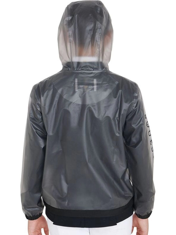Impermeabile bambini cappuccio e zip antivento