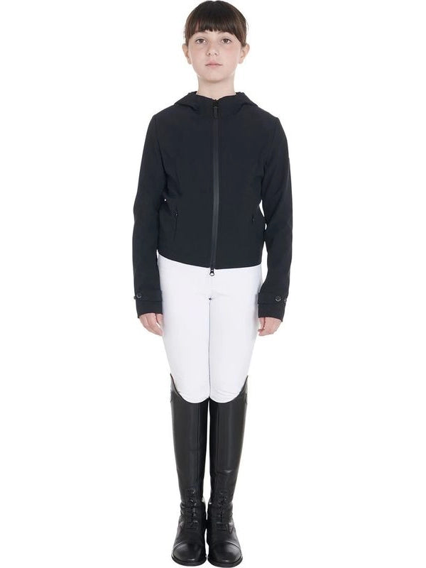 Giacca softshell bambini slim fit in tessuto tecnico
