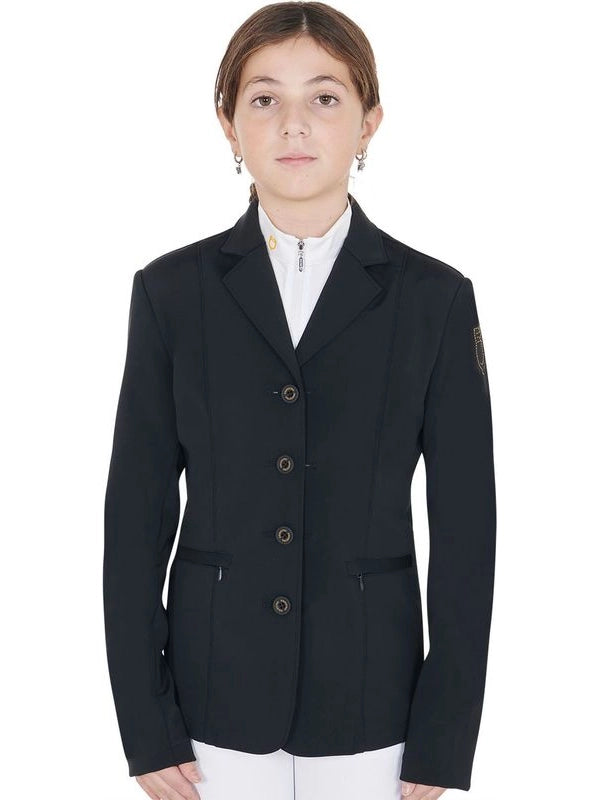 Giacca bambini slim fit quattro bottoni