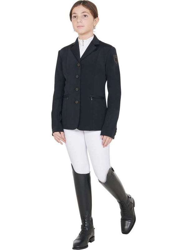 Giacca bambini slim fit quattro bottoni