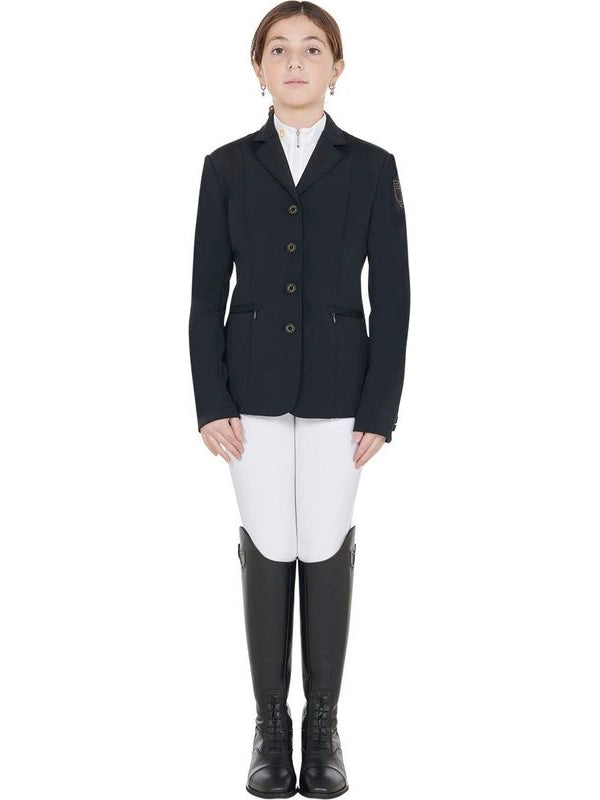 Giacca bambini slim fit quattro bottoni