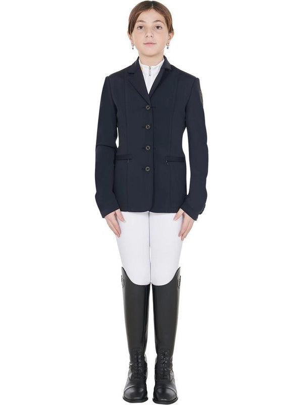 Giacca bambini slim fit quattro bottoni