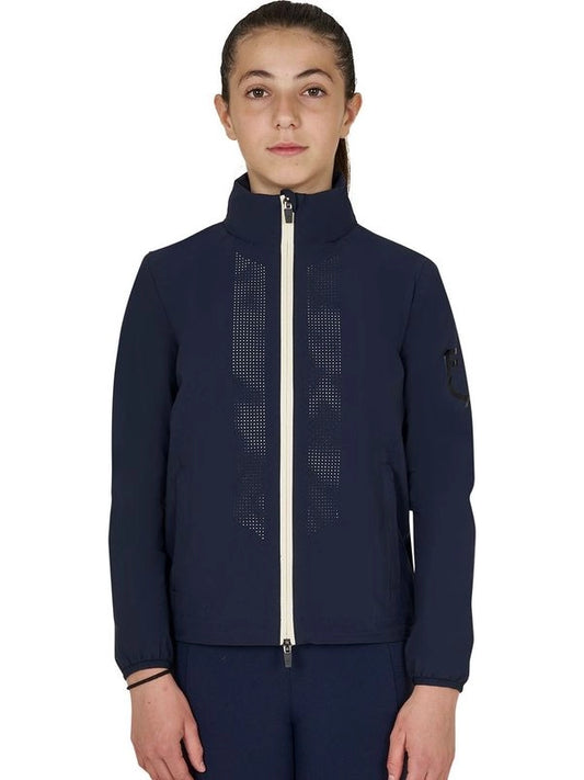 Softshell bambini unisex logo sul dorso