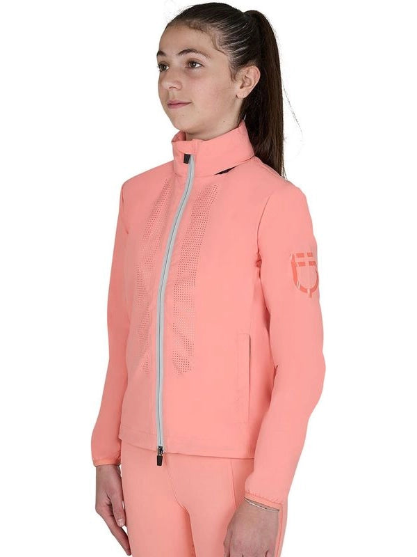Softshell bambini unisex logo sul dorso
