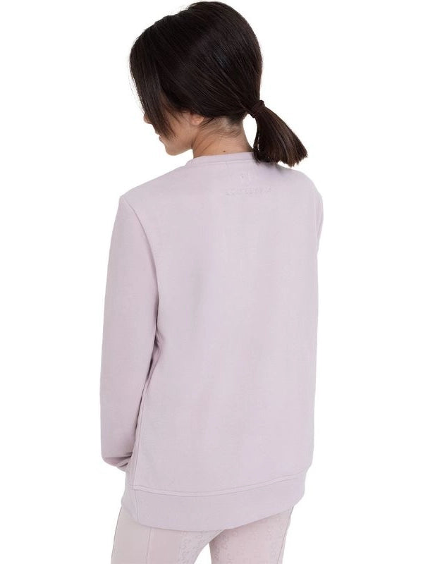 Felpa girocollo bambini unisex in pile
