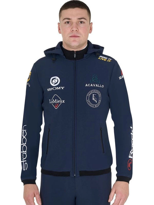 New style softshell uomo multilogo