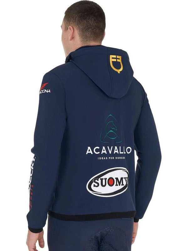 New style softshell uomo multilogo