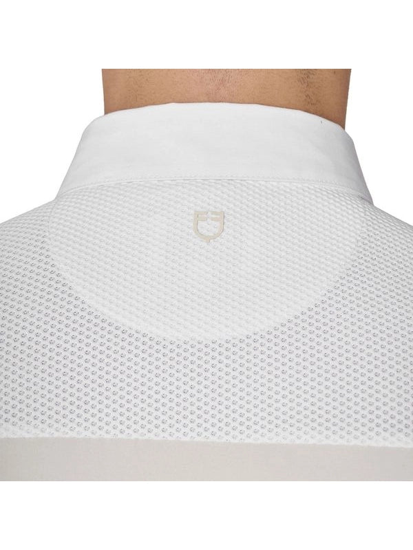 Polo uomo da concorso a manica lunga