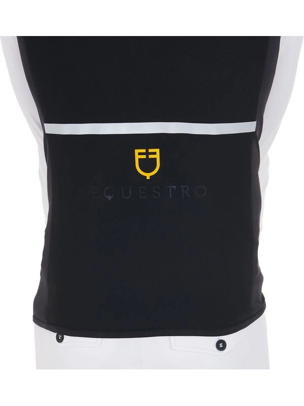 Smanicato uomo slim fit in tessuto tecnico