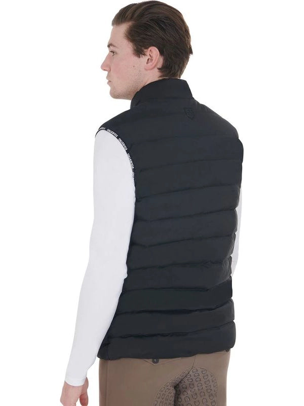 Smanicato uomo tessuto elastico con patch siliconica