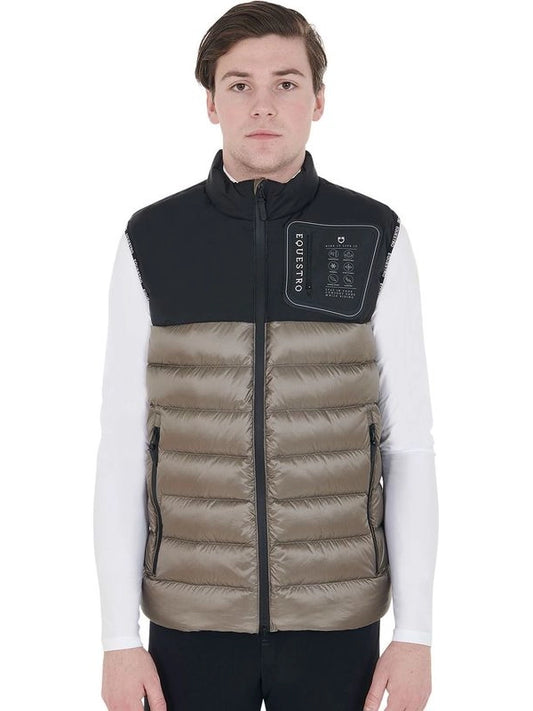 Smanicato uomo bimateriale con patch siliconica